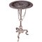 19th Century Pompey Metal Paw Shaped Feet Side Table, Image 1