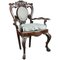 19th Century Baroque Colonial Throne Chair 1