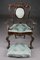 19th Century Baroque Colonial Throne Chair 3