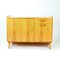 Mid-Century Blond Oak Sideboard by Tatra, Czechoslovakia, 1966 1