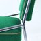 Brussels Chrome & Green Fabric Dining Chairs, Czechoslovakia 1960s, Set of 4 5