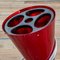 Red Aluminum Umbrella Stand by Ettore Sottsass for Rinnovel, 1970s, Image 3