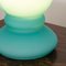 Grüne Mushroom Tischlampe aus satiniertem Muranoglas von Giesse Milan, Italien 6