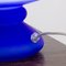 Blue Satin Murano Glass Mushroom Table Lamp from Giesse Milan, Italy 6