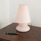 Rose Satin Murano Glass Mushroom Table Lamp from Giesse Milan, Italy 5