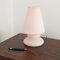 Rose Satin Murano Glass Mushroom Table Lamp from Giesse Milan, Italy, Image 5