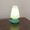 Turquoise Satin Murano Glass Mushroom Table Lamp from Giesse Milan, Italy 3