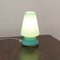 Turquoise Satin Murano Glass Mushroom Table Lamp from Giesse Milan, Italy, Image 3