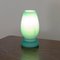 Small Turquoise Satin Murano Glass Mushroom Table Lamp from Giesse Milan, Italy 4