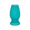Small Turquoise Satin Murano Glass Mushroom Table Lamp from Giesse Milan, Italy 1