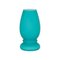 Small Turquoise Satin Murano Glass Mushroom Table Lamp from Giesse Milan, Italy, Image 1