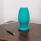 Small Turquoise Satin Murano Glass Mushroom Table Lamp from Giesse Milan, Italy, Image 6