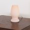 Small Rose Satin Murano Glass Mushroom Table Lamp from Giesse Milan, Italy 3