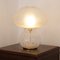 Large Vintage Mushroom Lamp with White Glass Decorations, Italy, Image 5