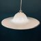 Murano Swirl Glass Pendant Lamp from Vetri, Italy, 1970s 8