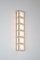 Shoji Wall Light with Oak Framing and Japanese Paper Sconce by Louis Jobst 2