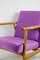 Vintage Violet Easy Chair, 1970s 9