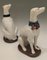 Viktorianische englische Windhund-Skulpturen, 1890er, 2er Set 4