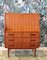 Secretaire in Teak by Helge Vestergaard Jensen, 1960s, Image 1