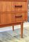 Secretaire in teak di Helge Vestergaard Jensen, anni '60, Immagine 8