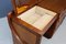 Walnut and Pink Mirror Chest of Drawers, 1950s, Image 5