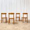 Dining Chairs in Pine, 1970s, Set of 4, Image 4