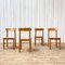 Dining Chairs in Pine, 1970s, Set of 4, Image 1