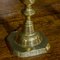 Victorian Queen of Diamond Brass Candlesticks, 1890s, Set of 2, Image 8