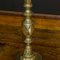 Victorian Queen of Diamond Brass Candlesticks, 1890s, Set of 2, Image 6