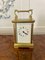 Antique Edwardian French Brass Carriage Clock, 1900s 1