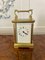 Antique Edwardian French Brass Carriage Clock, 1900s, Image 1