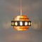 School Pendant Light attributed to Werner Schou for Coronell Electro, 1970s 2