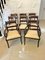 Regency Mahogany Brass Inlaid Dining Chairs, 1825, Set of 8 1