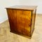 Antique Oak 5-Drawer Collectors Cabinet with Brass Handles, Early 19th Century 9