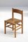 Modern Wooden Dining Room Chairs with a Rush Seat, 1960s, Set of 4, Image 9