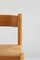 Modern Wooden Dining Room Chairs with a Rush Seat, 1960s, Set of 4, Image 3