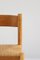 Moderne Esszimmerstühle aus Holz mit geflochtenem Sitz, 1960er, 4er Set 3