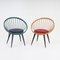 Circle Chairs by Yngve Ekström, Sweden, 1950s, Set of 2, Image 1