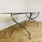 Large Bauhaus Style Smoked Glass & Chrome Dining Table, 1970s 5