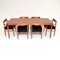 Danish Teak Dining Table & Chairs from Bramin, 1960s, Set of 7 1