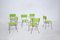 Chaises en Velours Vert et Rouge par BBPR, 1950s, Set de 6 10