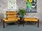Mid-Century Inca Lounge Chair & Ottoman by Arne Norell for Norell Möbel, 1960s, Set of 2, Image 1