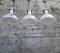 Industrial Pendant Lights in Steel & Crystal from Rossini, Italy, 2000s, Set of 5 3