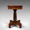 Antique William IV English Fold-Over Card Table, 1835, Image 5
