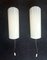Mid-Century Striped Bedside Wall Lamps, 1960s, Set of 2, Image 1