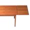Mid-Century Extendable Teak Dining Table attributed to Niels Otto Møller, 1960s 3