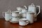 Porcelain Tea Service from W. Czecho, Slovakia, 1940s, Set of 23 1