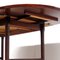 Oval Drop Leaf Dining Table in Rosewood Palisander, 1960s 9