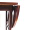 Oval Drop Leaf Dining Table in Rosewood Palisander, 1960s 10