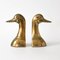Vintage Brass Duckhead Bookends, 1980s, Set of 2 1